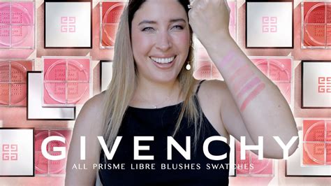 givenchy prisme libre loose blush|Givenchy prisme libre blush swatches.